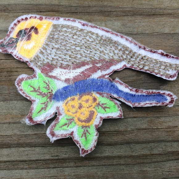 Bird Iron On Patch Embroidery Sticker For Craft - Picture 5 of 8